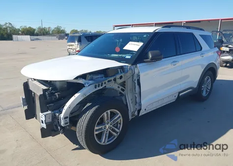2021 Ford Explorer Xlt z USA, uszkodzony, nr VIN 1FMSK7DH4MGA81749